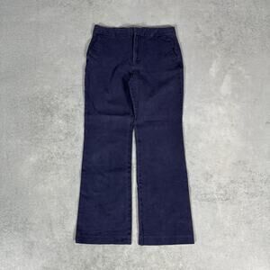 GAP High Rise Slim Boot Pants Navy - Size: 8